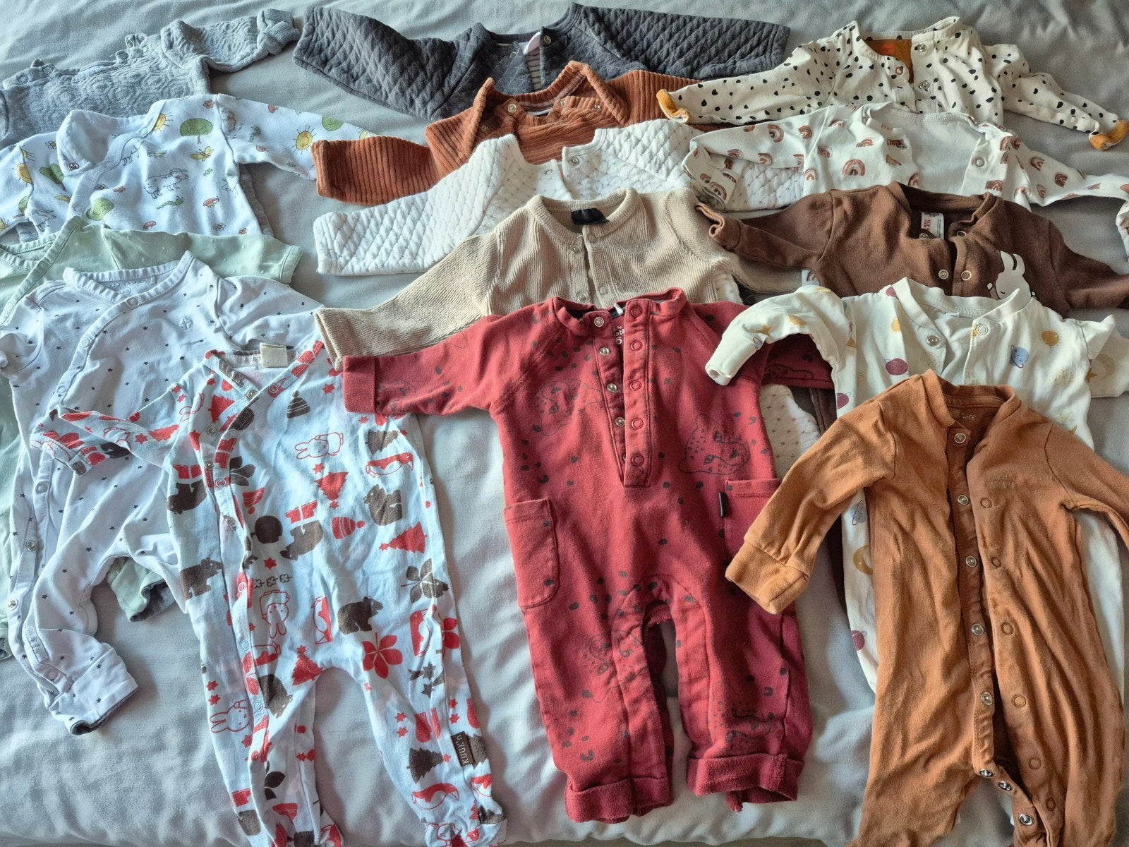 15 Boxpakjes unisex maat 50-56, diverse merken, Kinderen en Baby's, Babykleding | Overige, Ophalen of Verzenden, Zo goed als nieuw