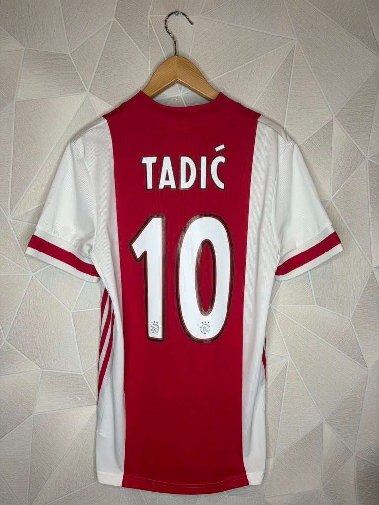 Ajax Thuis 2020/2021 Tadic, Sport en Fitness, Voetbal, Maat M, Ophalen of Verzenden, Zo goed als nieuw, Shirt