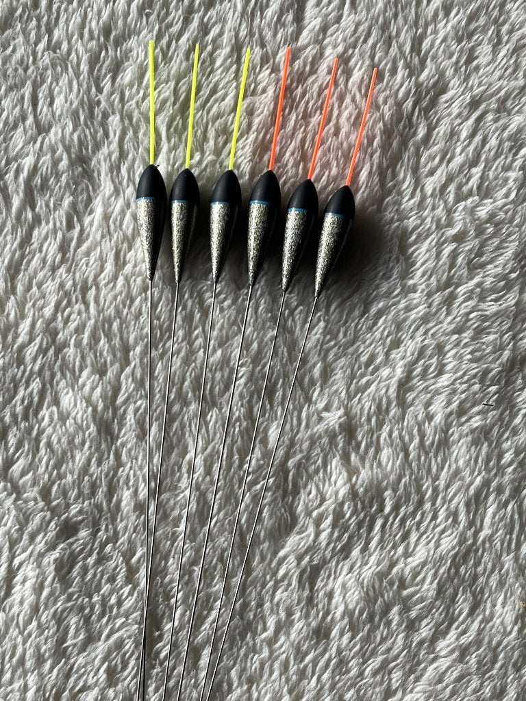 adv 112 / NIEUW set 6 dobbers VAN DEN EYNDE 0,40 gr, Ophalen of Verzenden, Nieuw, Dobber of Lood
