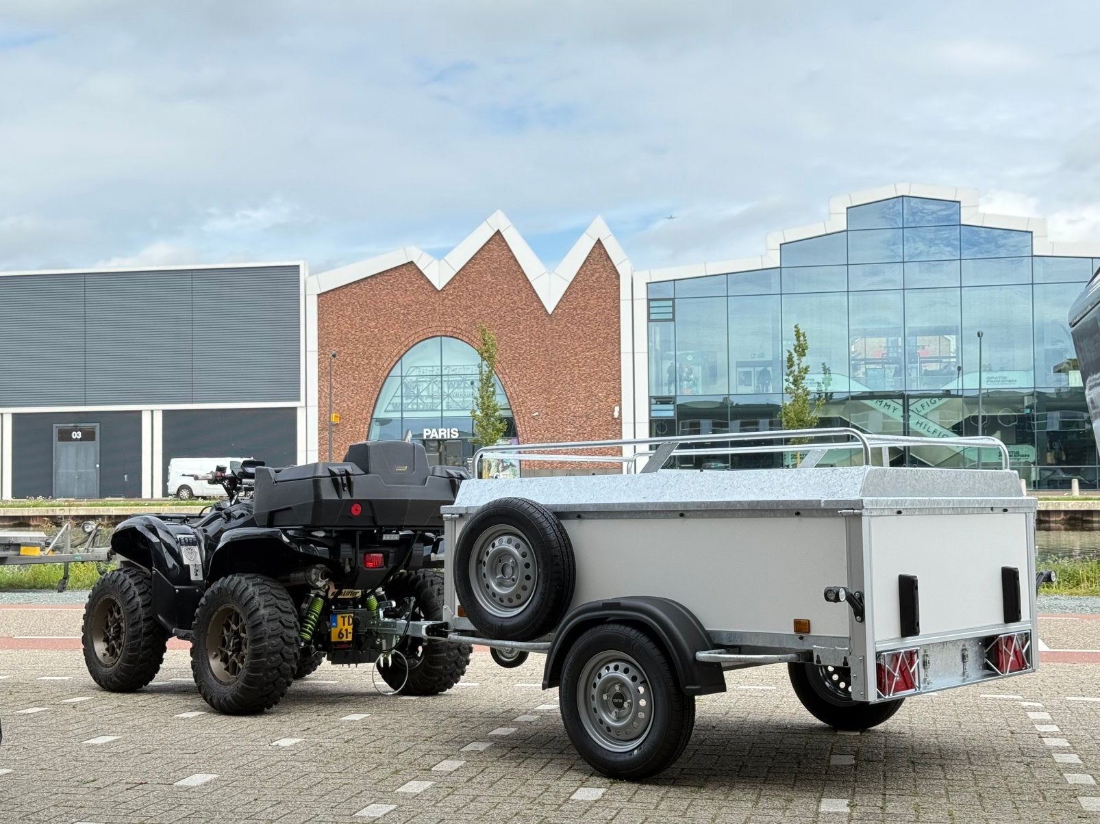Power Trailer bagagewagen 2M - Zo goed als nieuw - Laatste!, Ophalen, Zwanenburgerdijk 348, Zo goed als nieuw, Joey Schaar