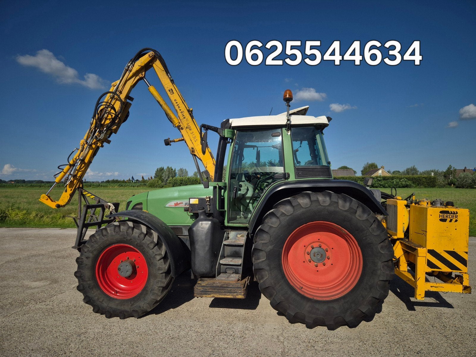 Fendt 716 Vario met Herder Grenadier MBK 230 S, Ophalen of Verzenden, Gebruikt, Fendt