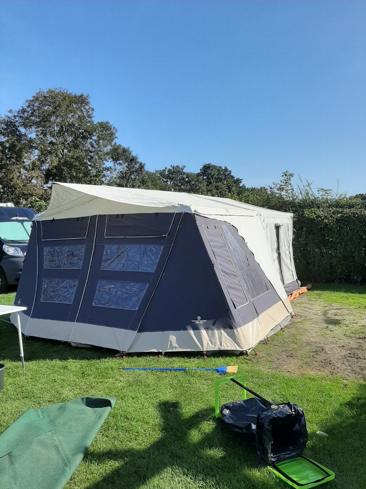 Combi-Camp Country vouwwagen 2014, Ophalen