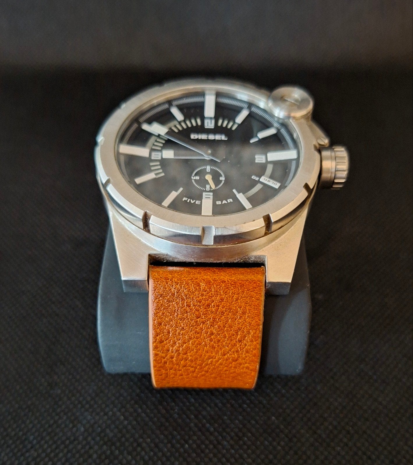 DIESEL horloge DZ4270 (met nieuw bandje), Overige merken, Polshorloge, Ophalen of Verzenden, Leer