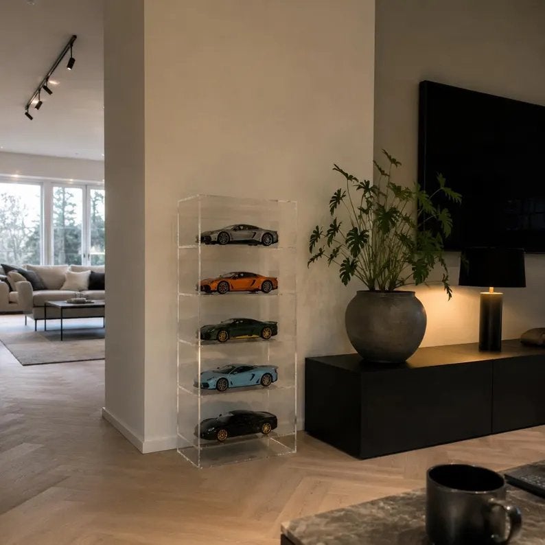 Modelauto Acrylic Display (Op maat en stapelbaar)