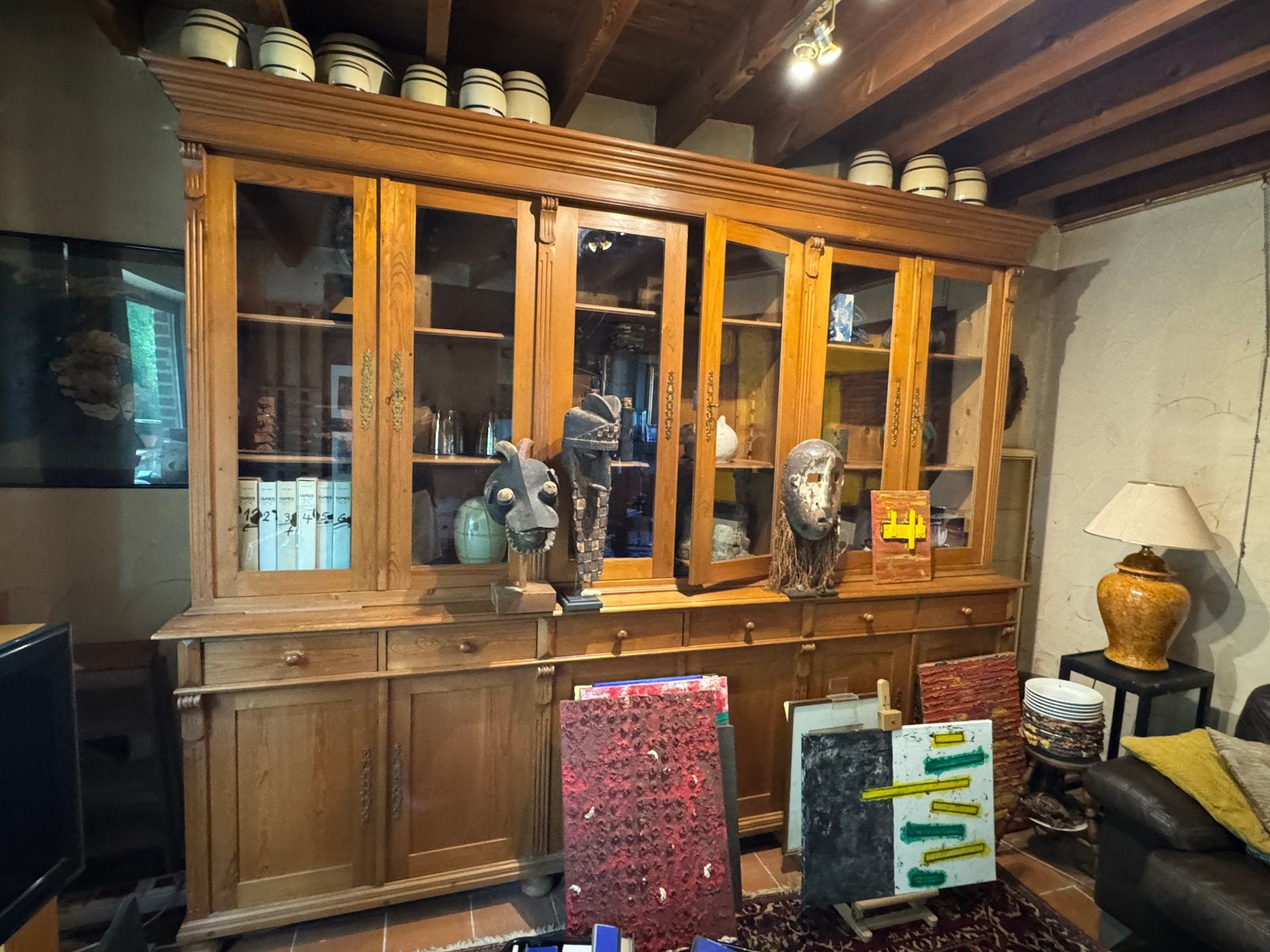 Vitrine of boekenkast, Huis en Inrichting, Ophalen, 25 tot 50 cm, 50 tot 100 cm, 150 tot 200 cm