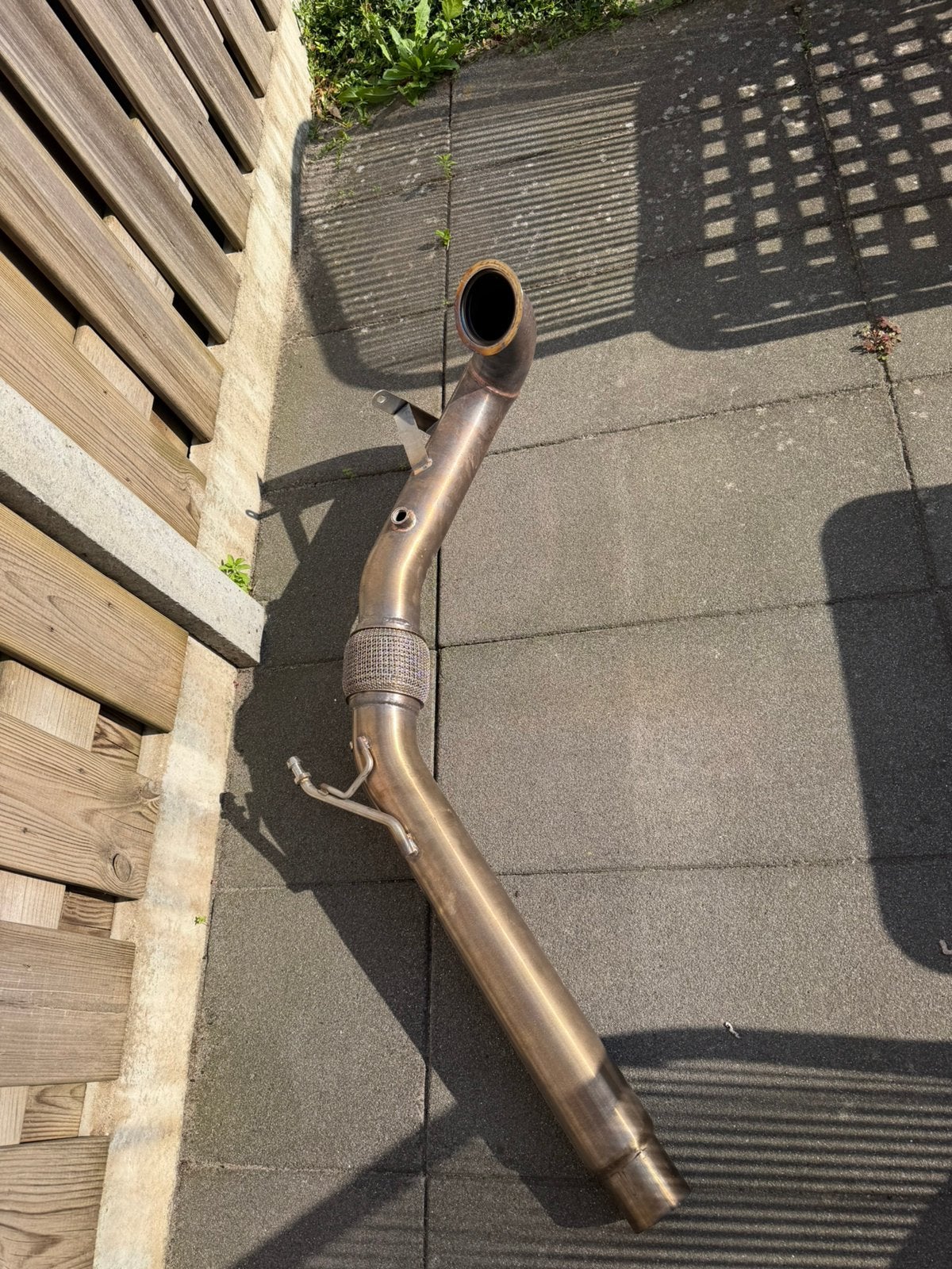 Downpipe (decat) - golf 7.5 GTI, Ophalen, Gebruikt, Volkswagen