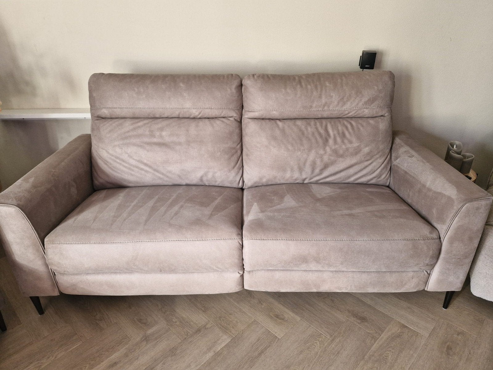 Comfortabel 2- en 2.5-zits bankstel met relaxfunctie, 150 tot 200 cm, Tweepersoons, 75 tot 100 cm, Ophalen of Verzenden