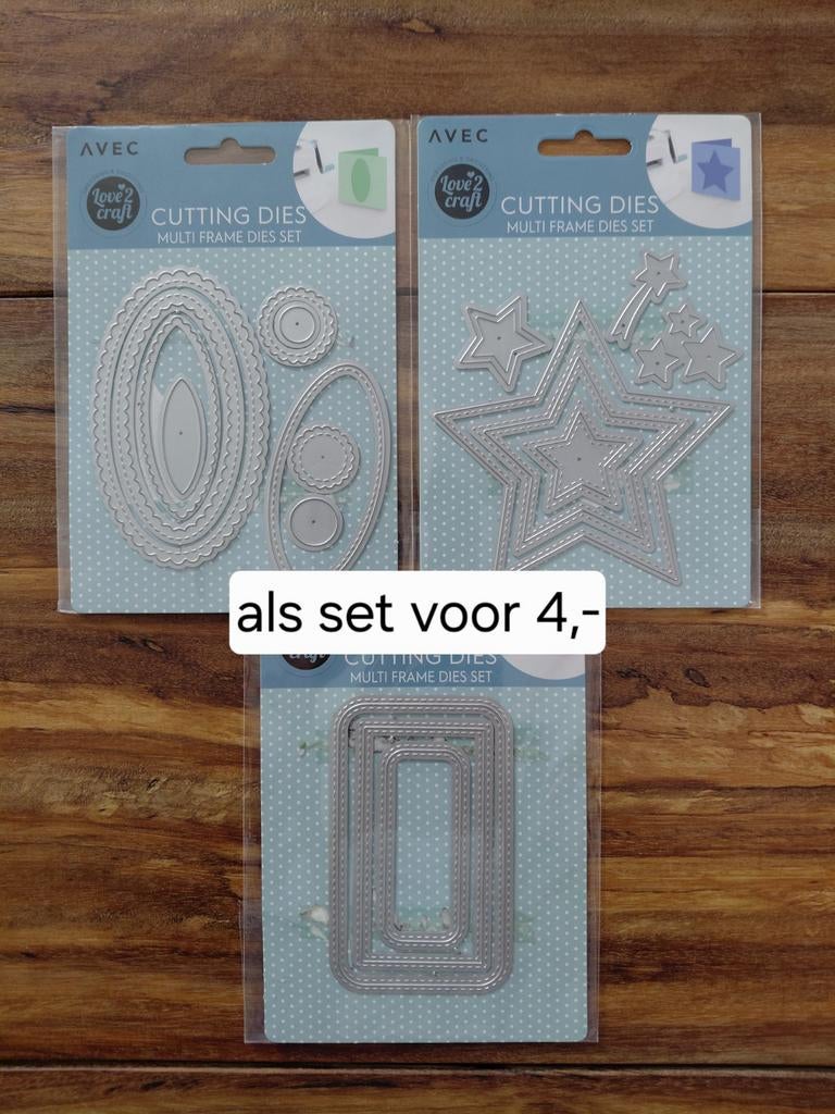 Love 2 Craft snijmallen voor scrapbooking en kaarten maken, Hobby en Vrije tijd, Ophalen of Verzenden, Zo goed als nieuw, Gereedschap of Toebehoren