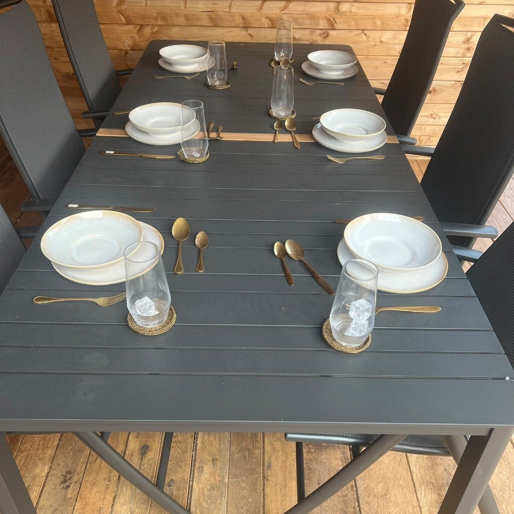 SUNS | Orianna - Capri Tuinset | Showroommodel, Ophalen, Gebruikt, 6 zitplaatsen, Aluminium