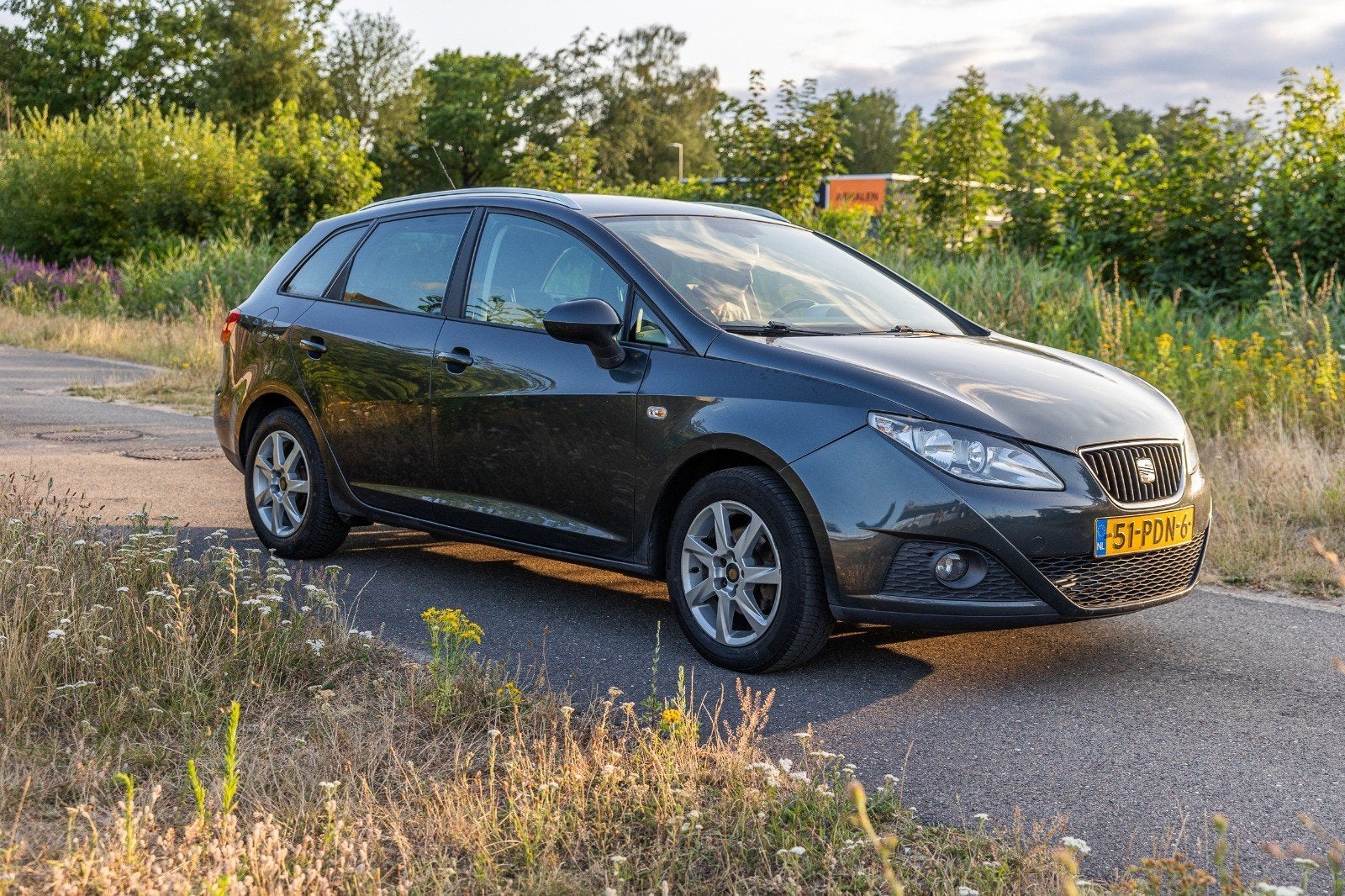 Seat Ibiza 1.2TDI 55KW Ecomotive ST 2011 Grijs, Auto's, Voorwielaandrijving, Euro 5, Stof, 74 pk