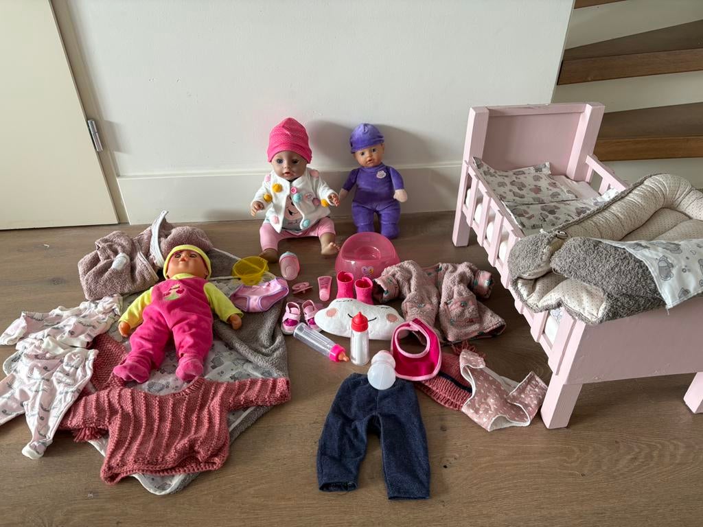Babyborn poppenset, Ophalen, Gebruikt, Babypop