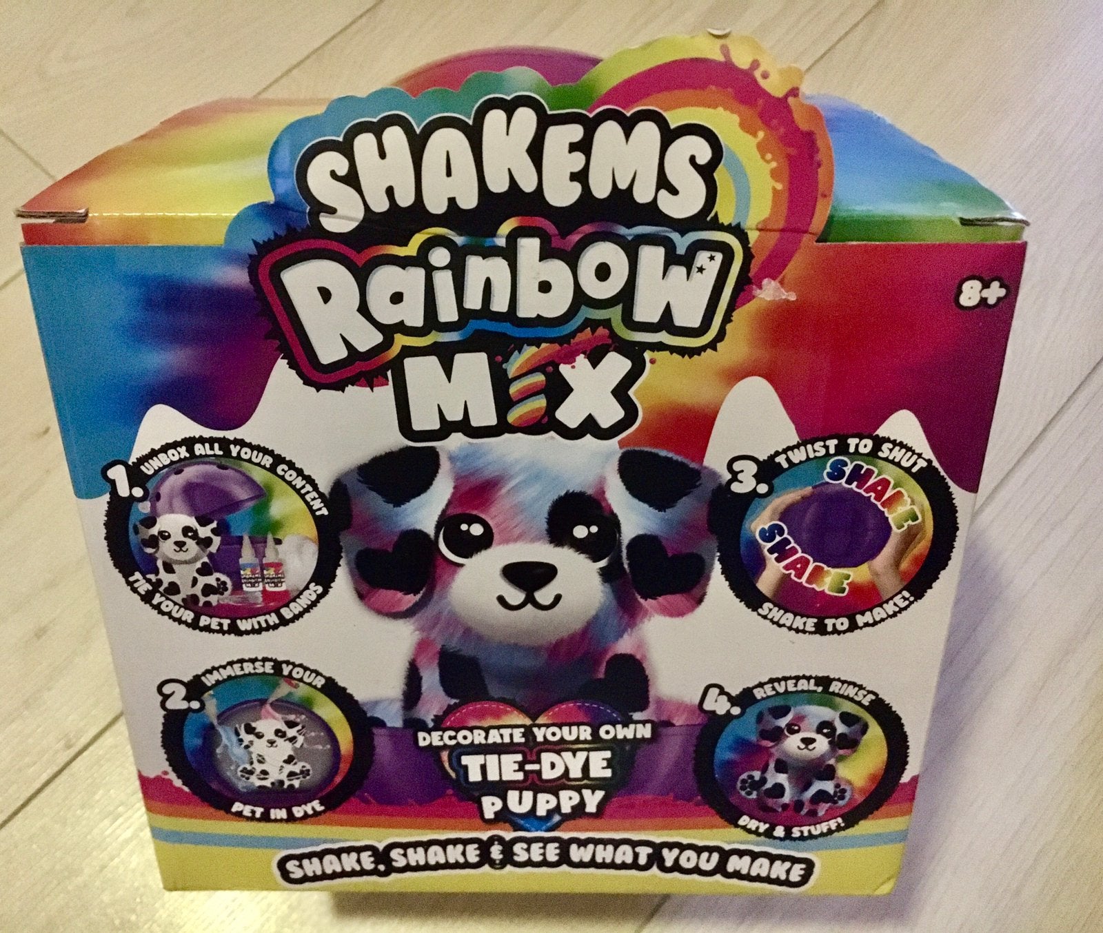 Nieuw Shakems - Rainbow Mix - Tie-Dye Puppy, Ophalen of Verzenden, Nieuw, Knutselen