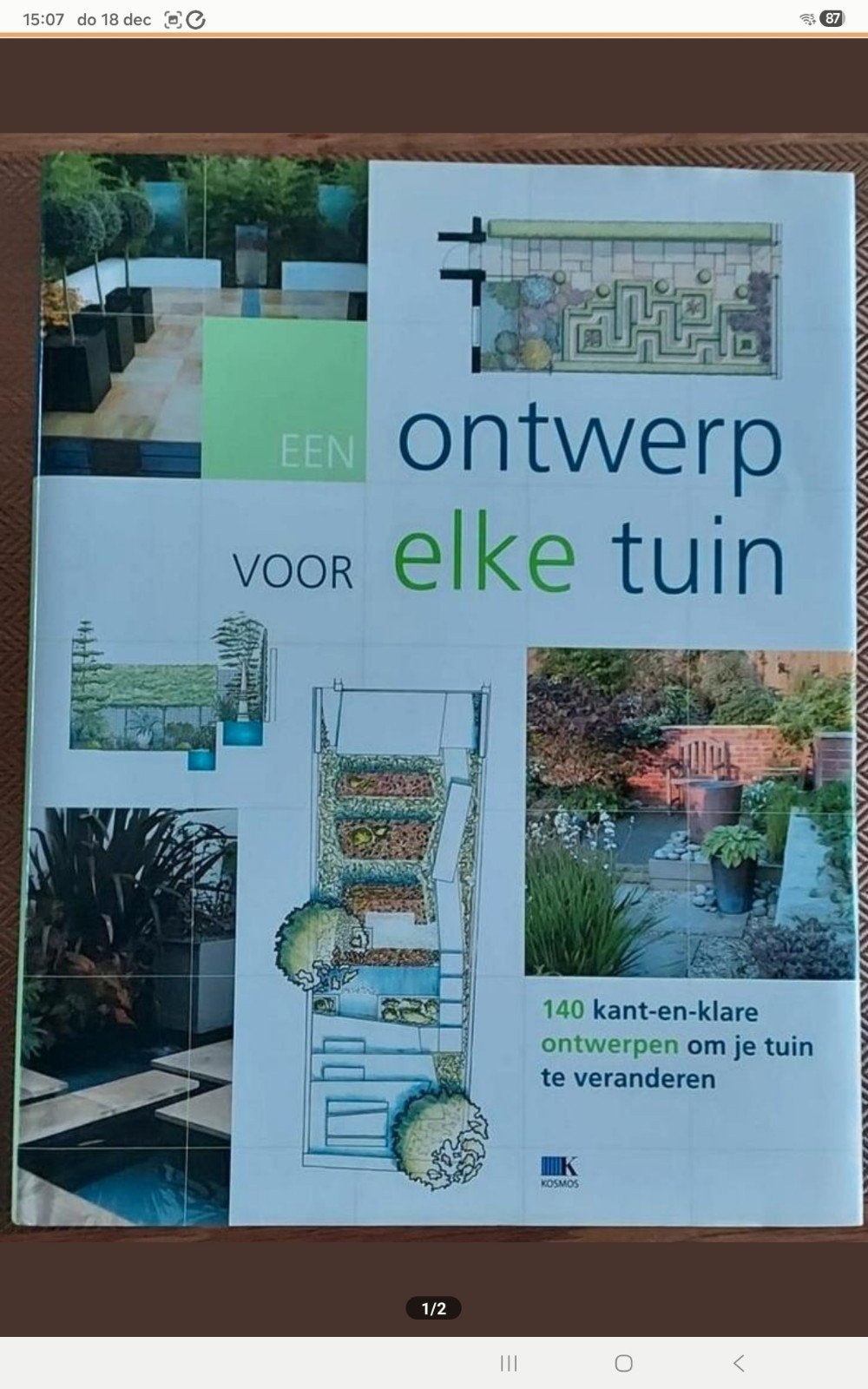 Een ontwerp voor elke tuin - 140 kant-en-klare ontwerpen, Boeken, Ophalen of Verzenden, Zo goed als nieuw, Tuinontwerpen
