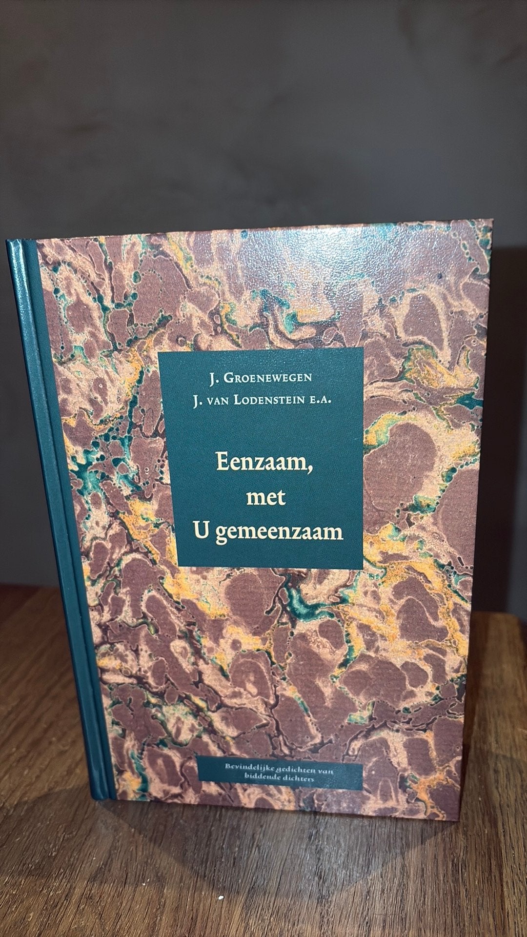 KR-J. Groenewegen ea Eenzaam, met U gemeenzaam, Ophalen of Verzenden, Zo goed als nieuw, J. Groenewegen; J. van Lodestein