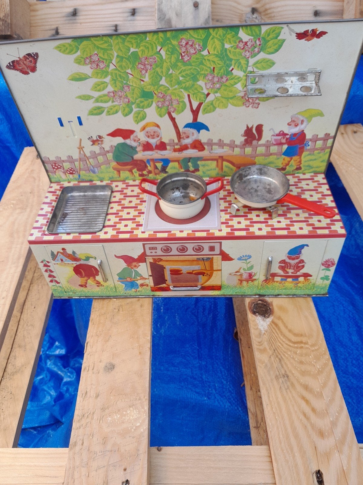 Te koop blikken keuken, Ophalen of Verzenden