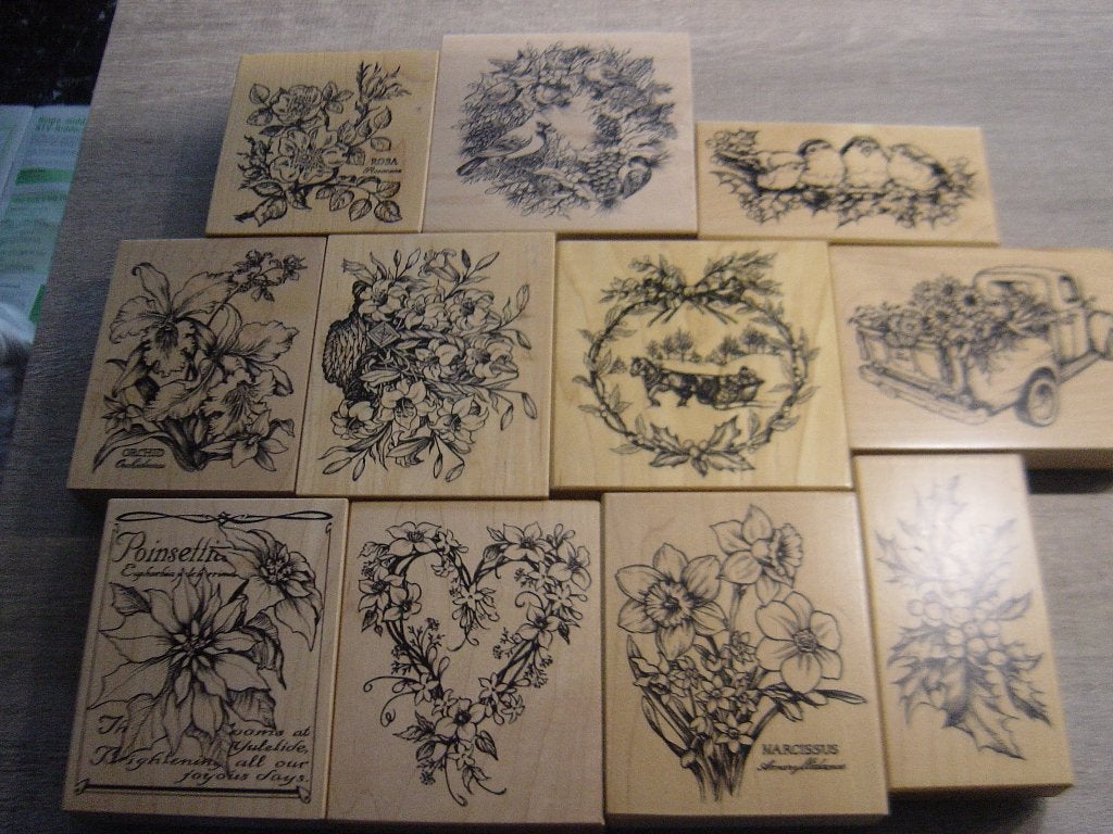 PSX houten stempels, Hobby en Vrije tijd, Stempelen, Ophalen of Verzenden, Nieuw, Houten stempel