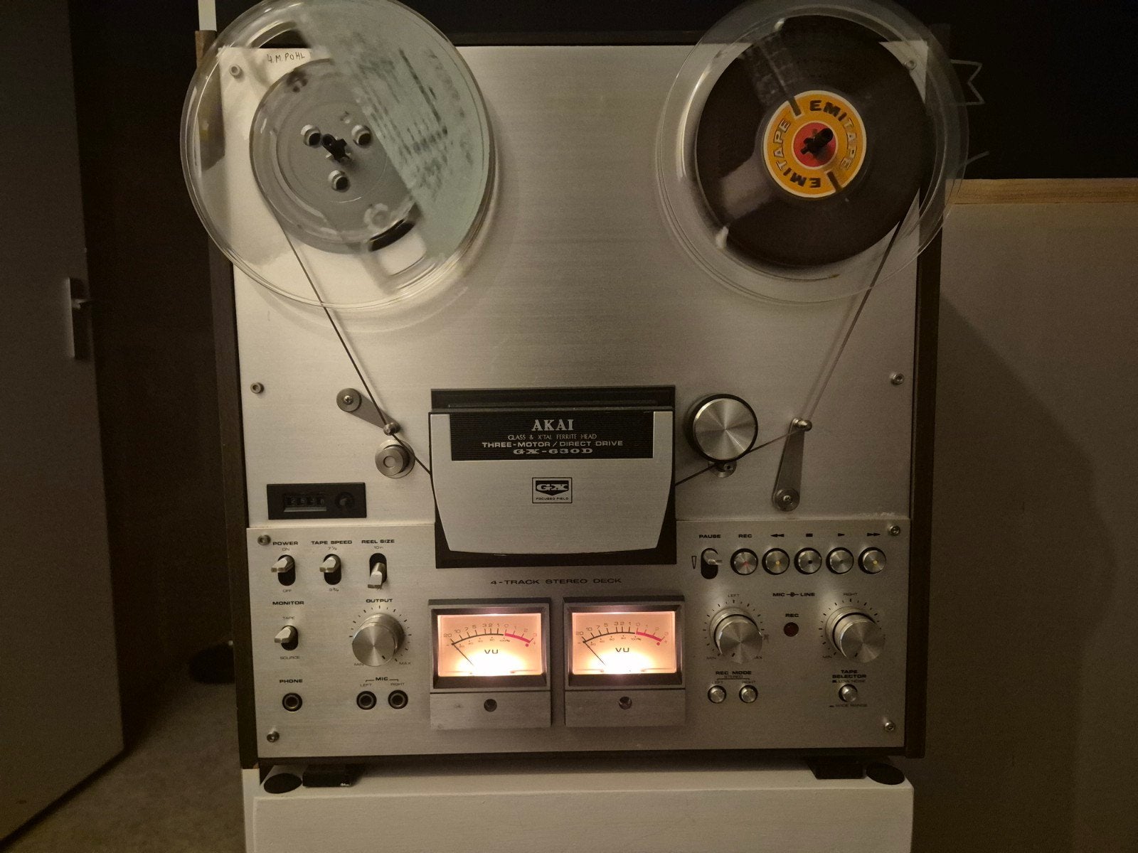 Akai gx630d geheel gereviseerd perfect., Ophalen, Bandrecorder