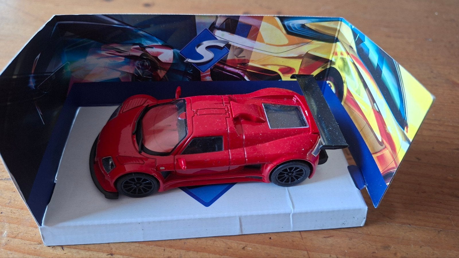 Gumpert Apollo, 1:43, Solido,  nr 189, Ophalen of Verzenden, Zo goed als nieuw, Auto, Solido
