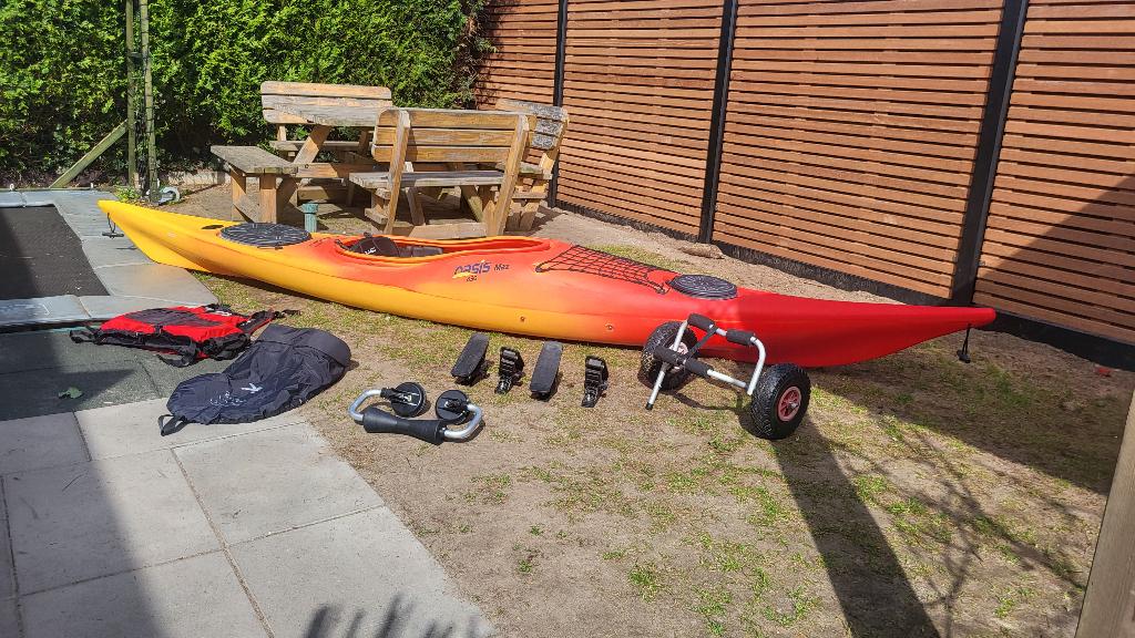Rainbow Oasis Max 430 Luxe (2x dekluik/+kar/spatzeil/dakdrag, Ophalen of Verzenden, Zo goed als nieuw, 1-persoons