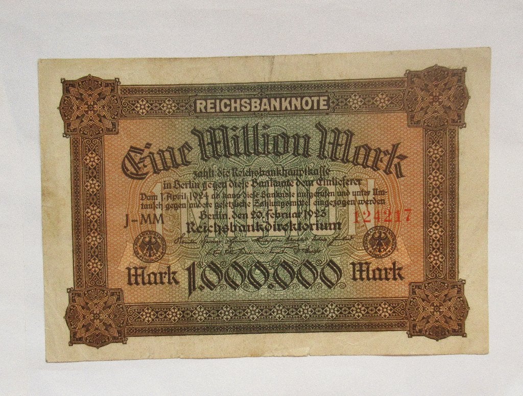 Duitsland 1 Miljoen Mark 1923, Postzegels en Munten, Bankbiljetten | Europa | Niet-Eurobiljetten, Verzenden, Duitsland