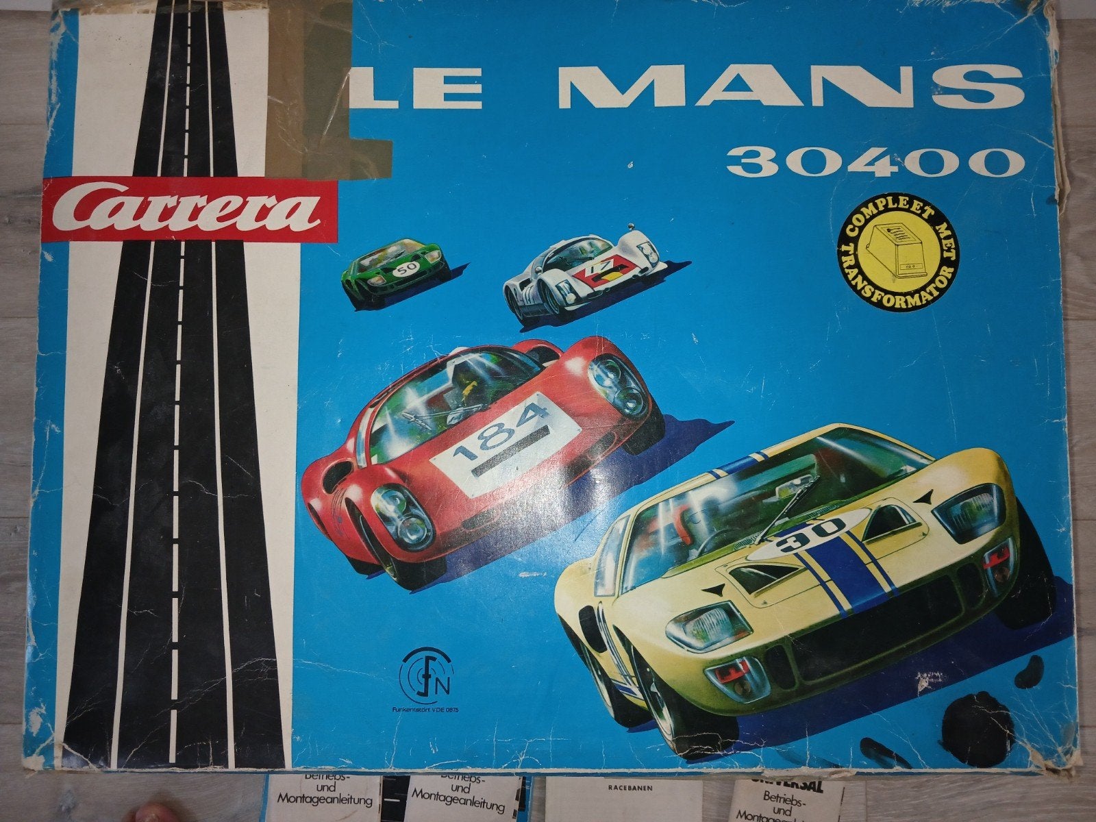 Carrera Le Mans 30400 Racebaan met extra onderdelen, Ophalen, Gebruikt, Elektrisch, Carrera