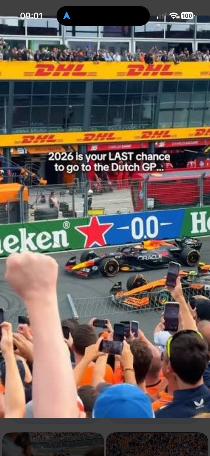Dutch GP F1 Zandvoort 3 dgn zitplaats Hairpin 2, Tickets en Kaartjes, Eén persoon, Augustus