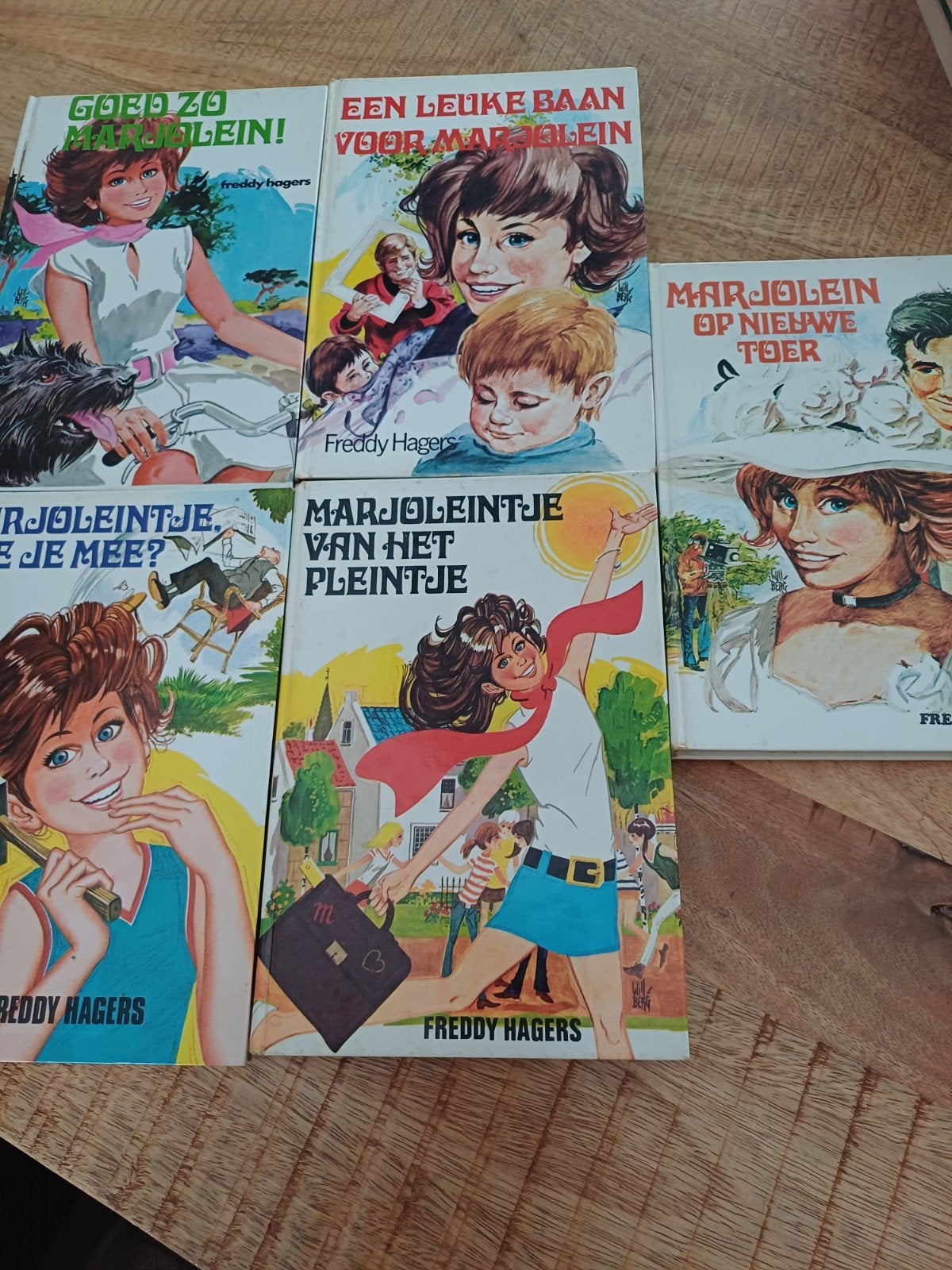 Marjoleintje boeken Freddy Hagers, Boeken, Ophalen of Verzenden