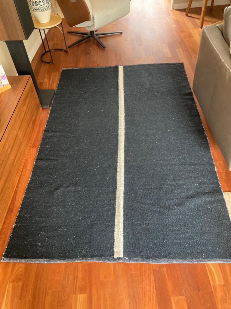 Vloerkleed 2.05 x 1.30 wol, Caravans en Kamperen, Caravan accessoires, Ophalen, Gebruikt