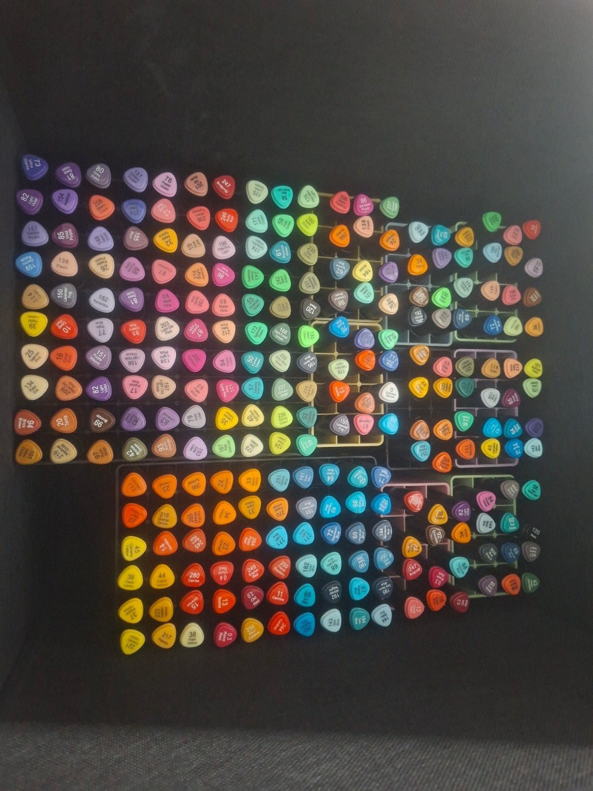 grote set decotime twinmarkers  alles in 1 koop, Ophalen, Zo goed als nieuw