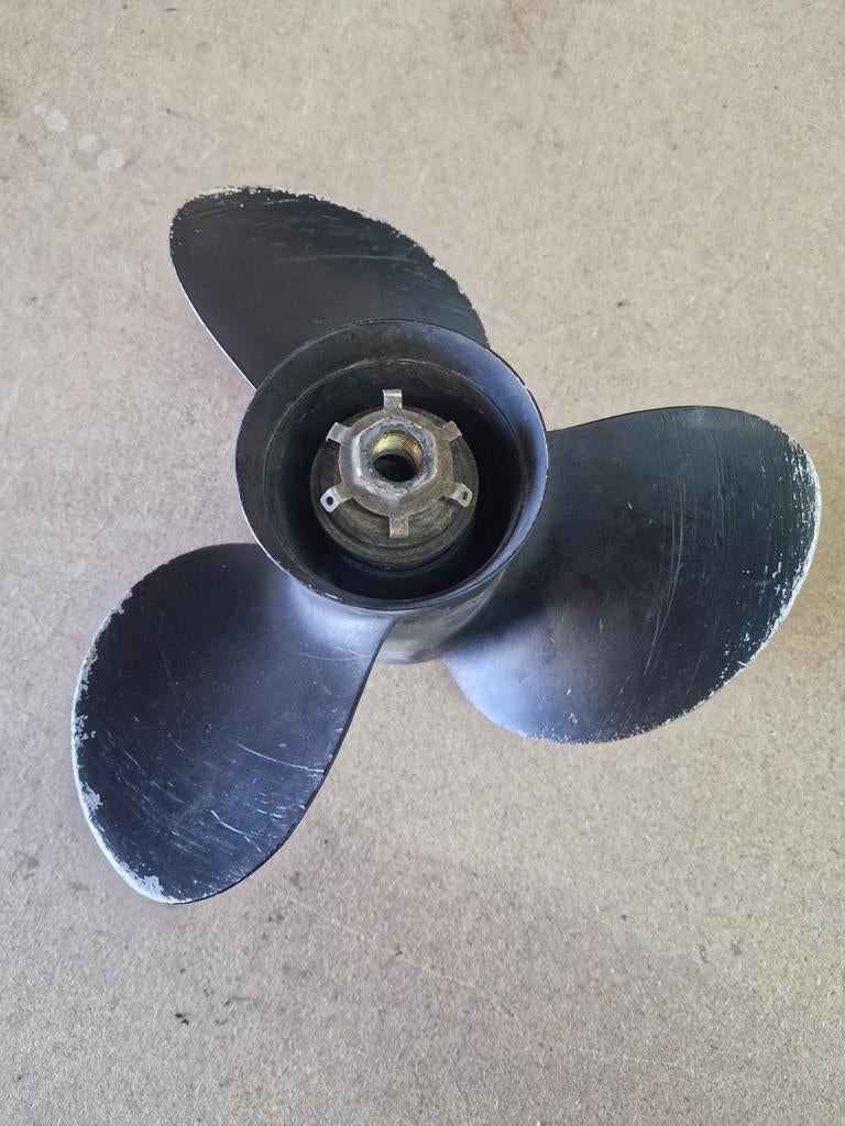 Aluminium 3-blads schroef  - 13.5x15, Ophalen, Motor en Techniek, Motorboot