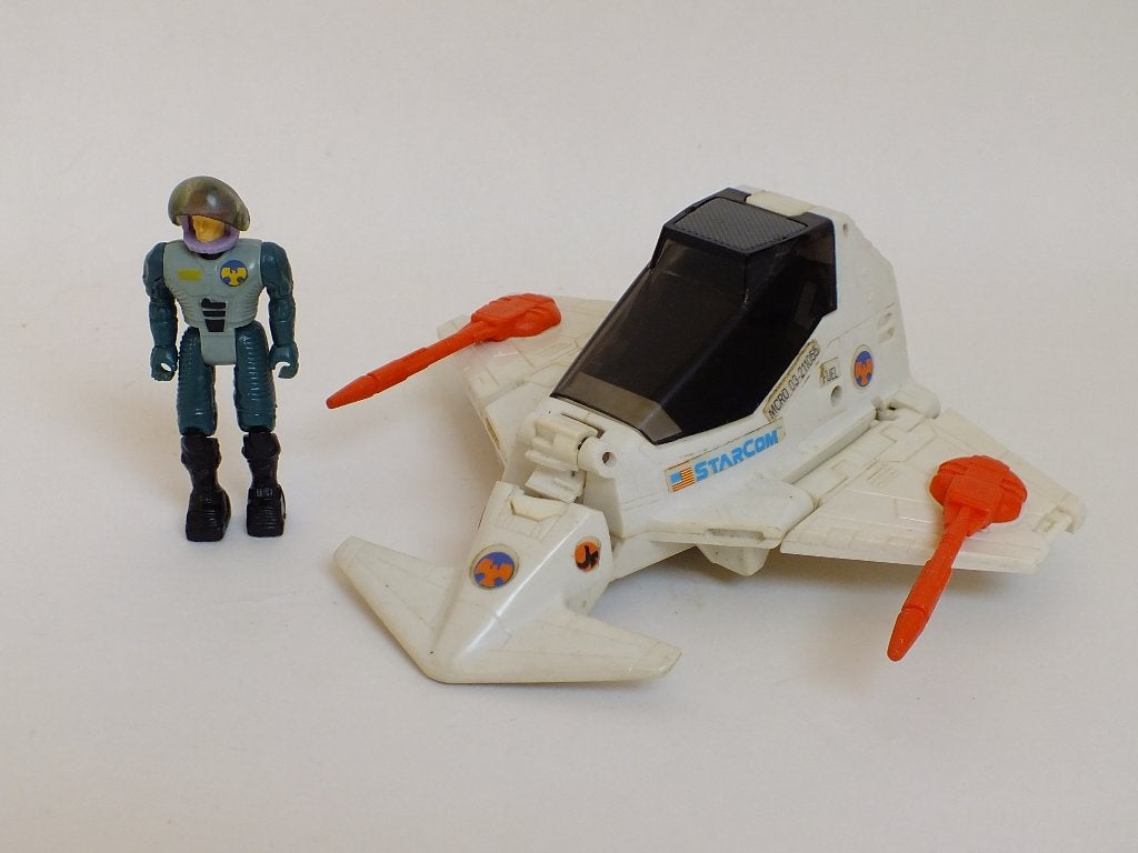 Coleco StarCom Starwolf astro fighter + TOM "BANDIT" 1986, Verzamelen, Ophalen, Gebruikt