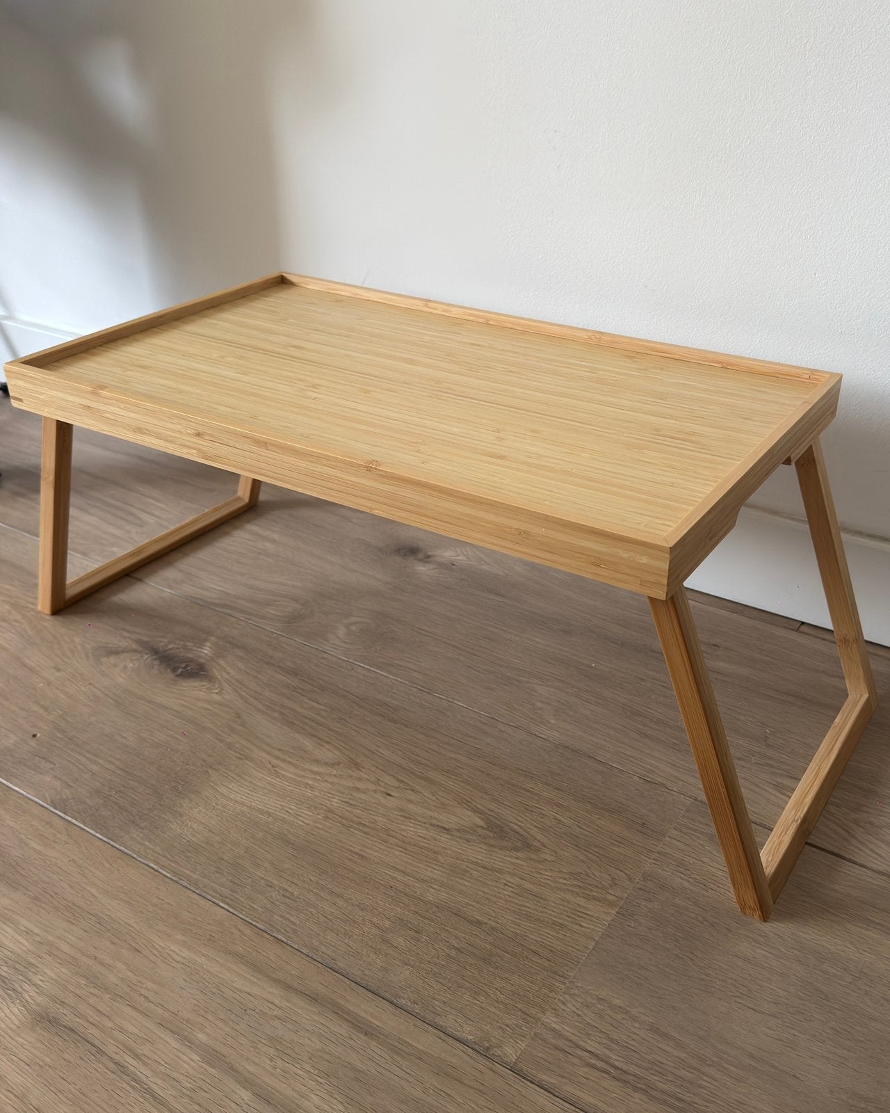 Nieuw IKEA RESGODS Bamboe Laptoptafel / Ontbijt op Bed, Ophalen, Minder dan 45 cm, Nieuw, 55 tot 75 cm