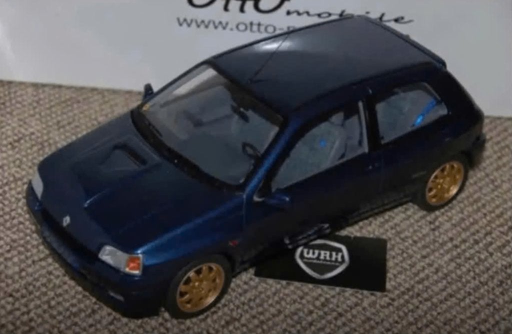 1:12 RENAULT CLIO WILLIAMS PHASE 1 blue G071 Otto Mobile WRH, Verzenden, Zo goed als nieuw, 1:9 t/m 1:12, Auto