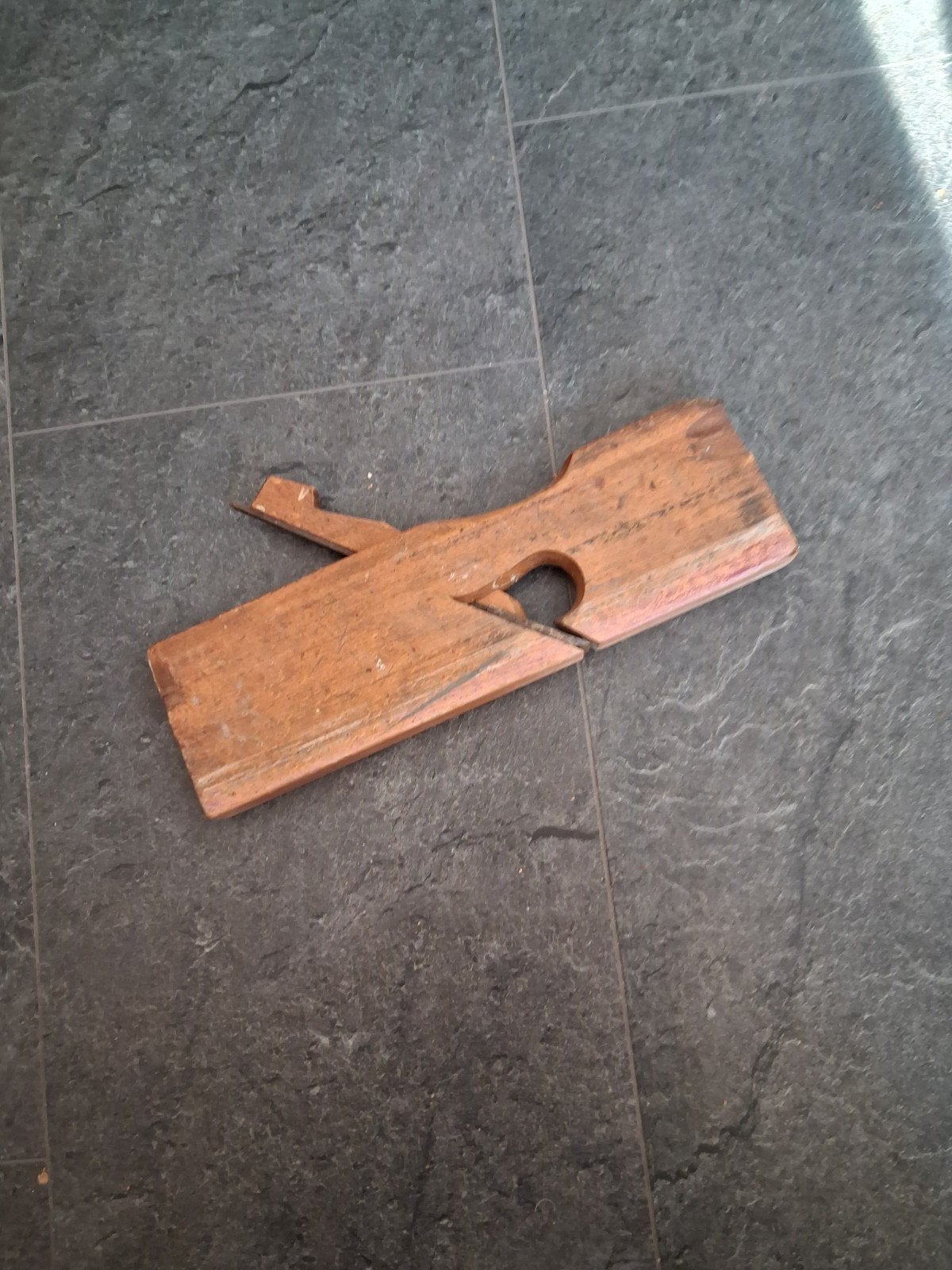 Oude houten schaaf, vintage gereedschap, Doe-het-zelf en Verbouw, Gereedschap | Handgereedschap, Gebruikt, Ophalen of Verzenden