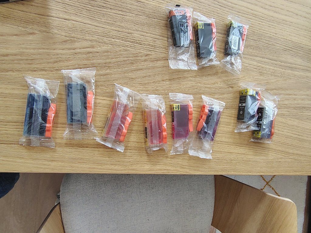 Canon Pixma inkt cartridges met chip, Ophalen of Verzenden, Nieuw, Cartridge, Canon