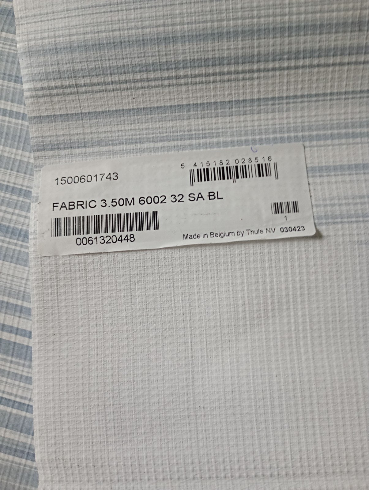 Luifel doel Thule omnistore, Ophalen, Nieuw