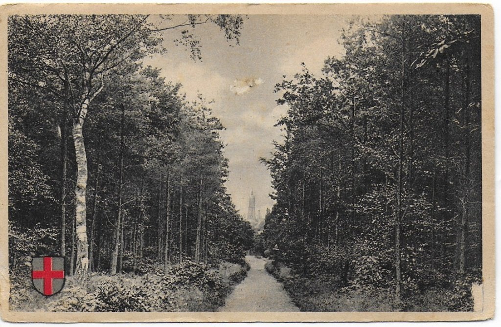 Amersfoort Oude Gelopen Ansichtkaart( B1254 ) uit 1946, Ophalen of Verzenden, Voor 1920, Gelopen, Utrecht