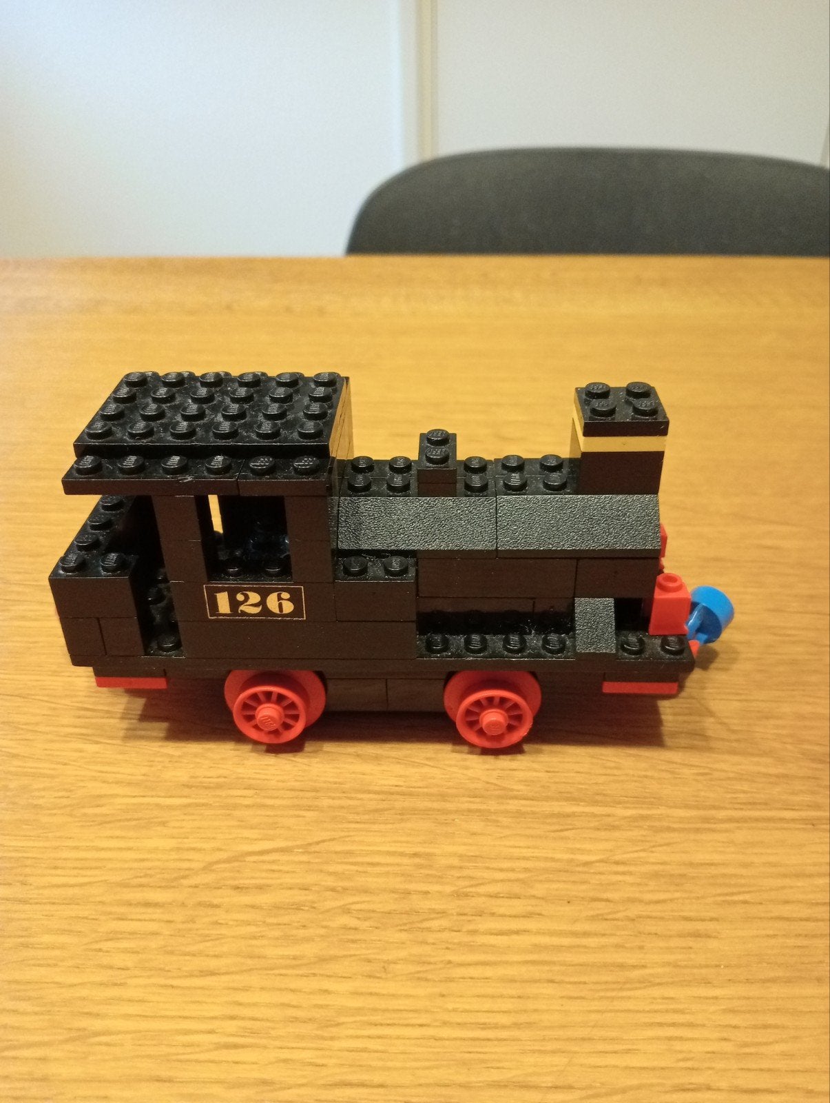 Lego vintage Trein 126 4,5 volt, Kinderen en Baby's, Ophalen of Verzenden, Gebruikt, Complete set, Lego