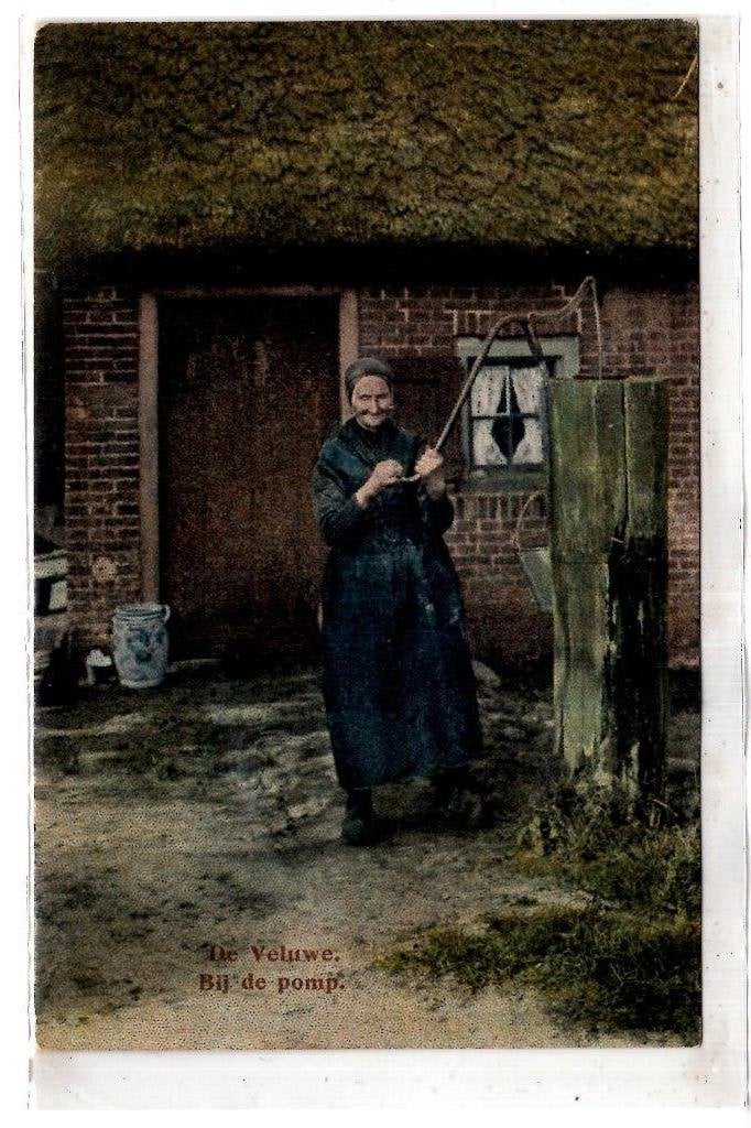 Veluwe Dorpsleven  Mooi  1913, Verzenden, Voor 1920, Gelderland