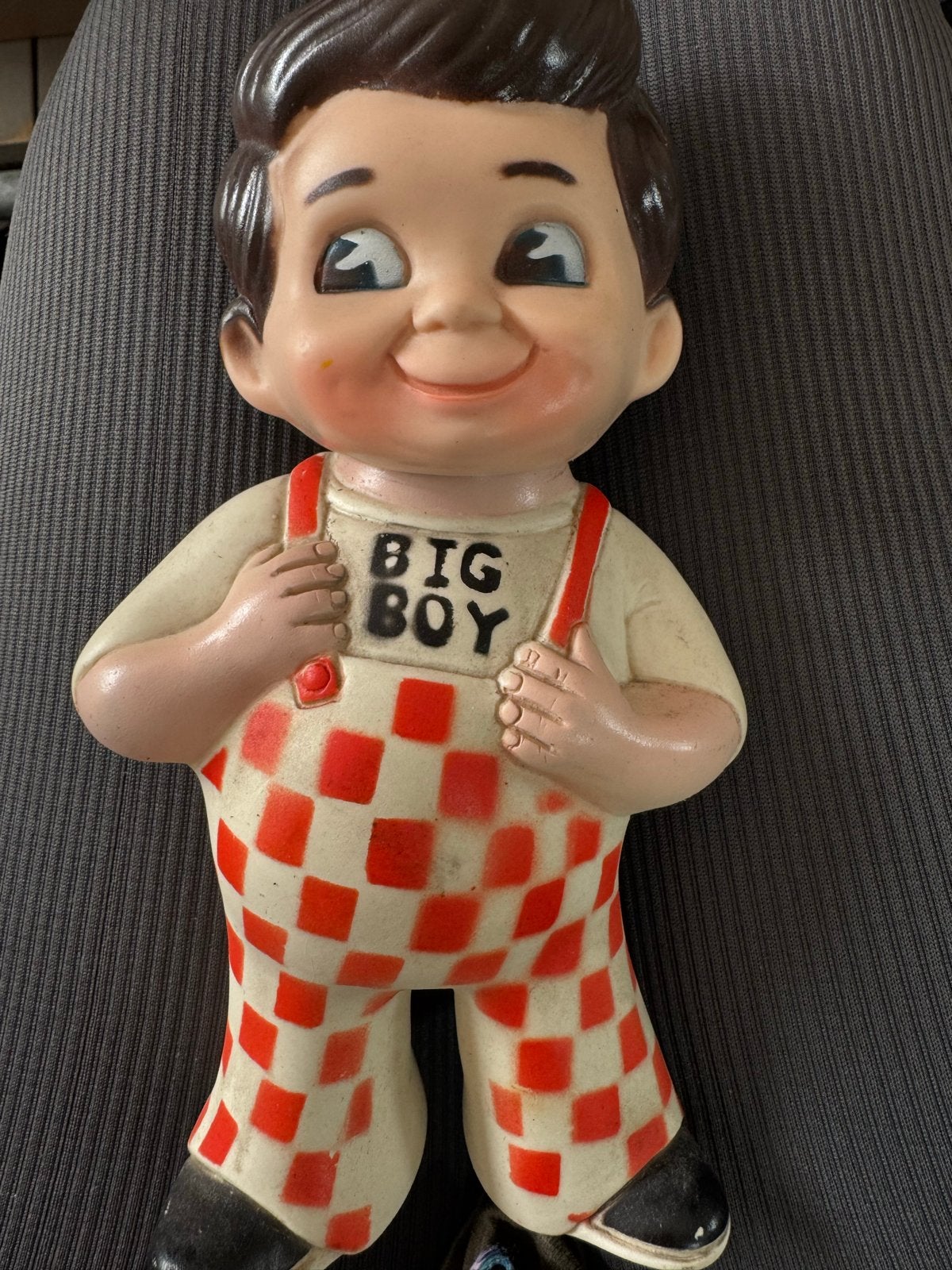 Vintage Big Boy spaarpot - Uniek verzamelobject, Verzenden, Gebruikt, Kunststof, Strip- of Tekenfilmfiguur
