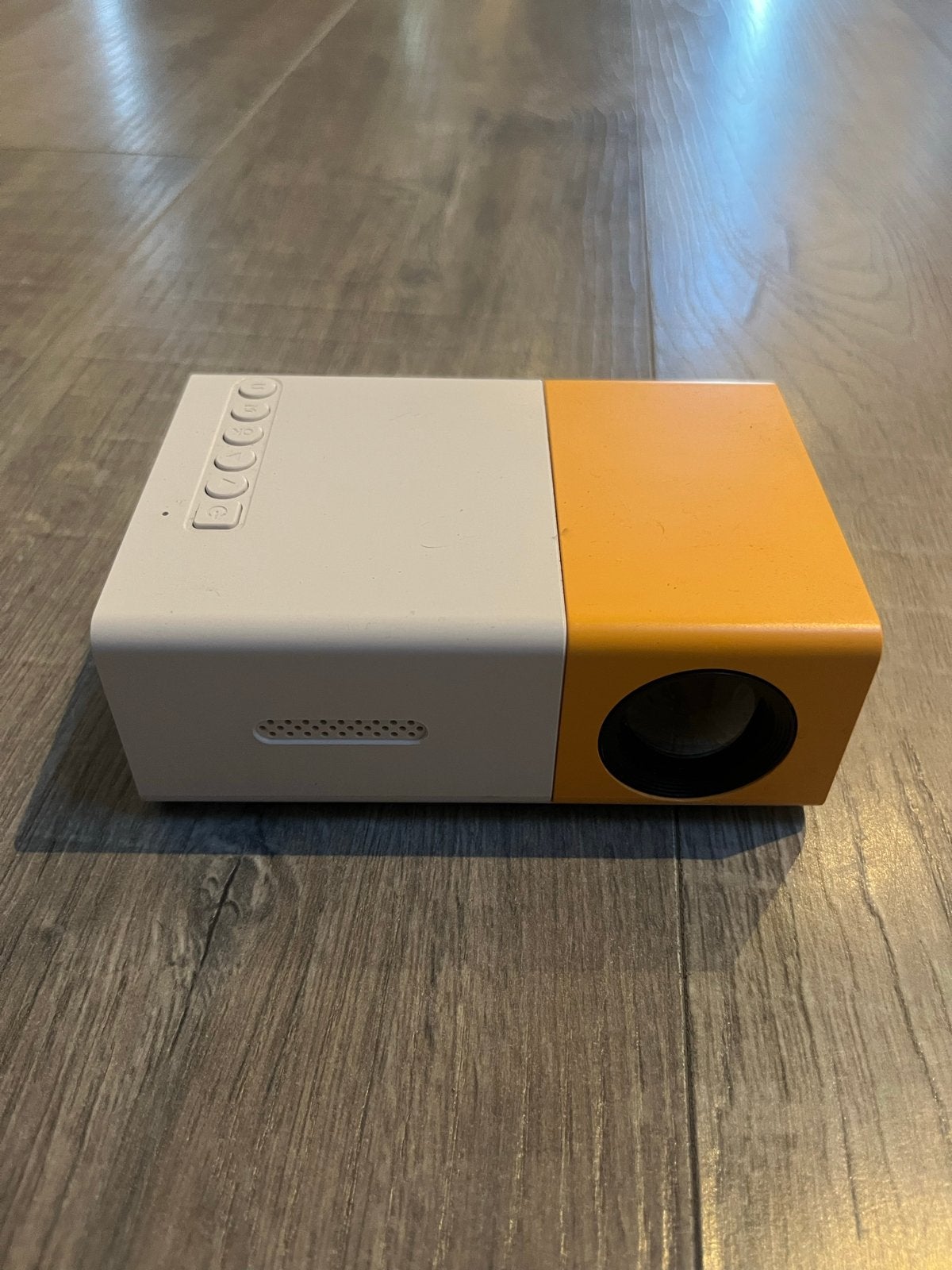 Mini draagbare projector - Wit/Oranje, Ophalen, Gebruikt, Overige technologieën, Overige resoluties