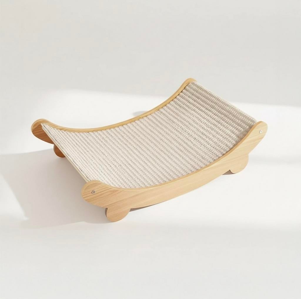 Katten Sisal Krab Houten U-vormig Bed, Dieren en Toebehoren, Katten-accessoires, Ophalen of Verzenden, Nieuw