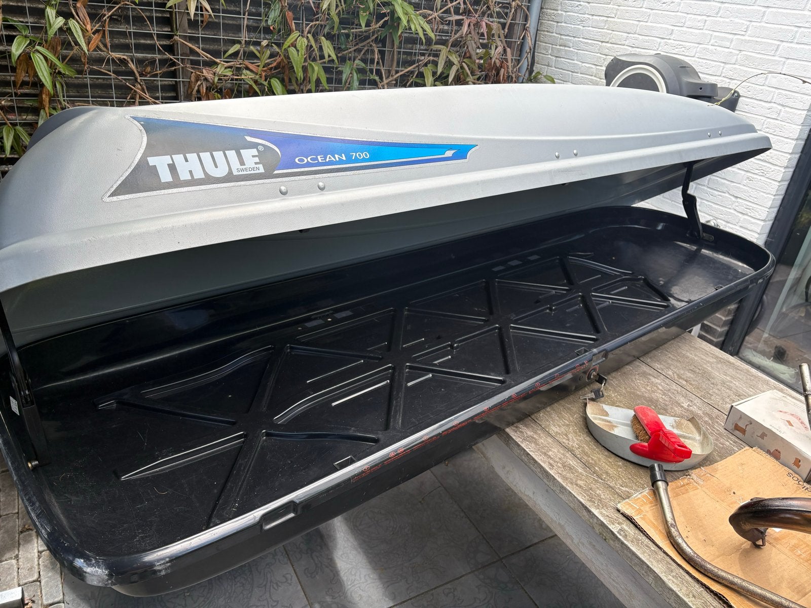 Thule Ocean 700 dakkoffer - 232 x 68 x 39 cm en 450 liter, Ophalen, Gebruikt