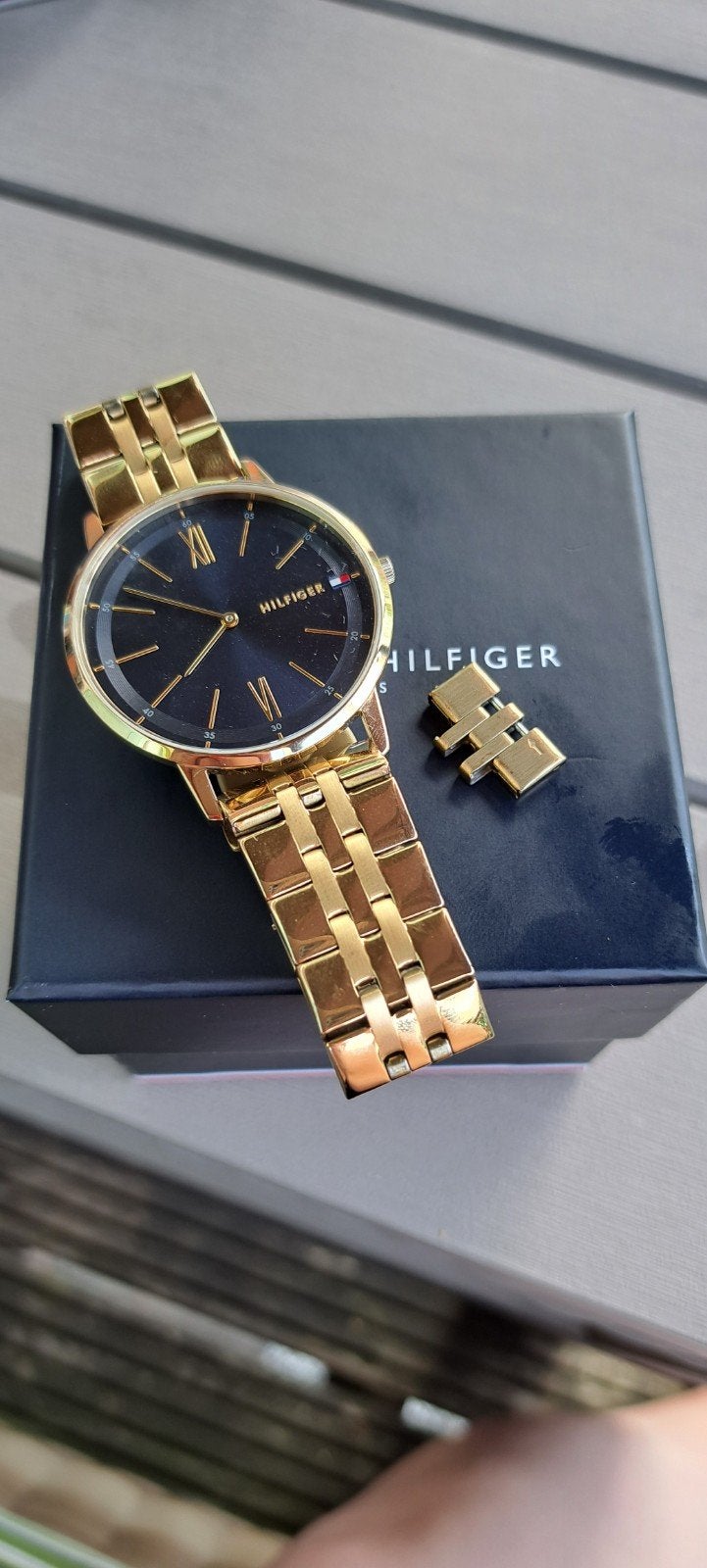 Tommy Hilfiger horloge. Zgan, Overige merken, Staal, Polshorloge, Ophalen of Verzenden