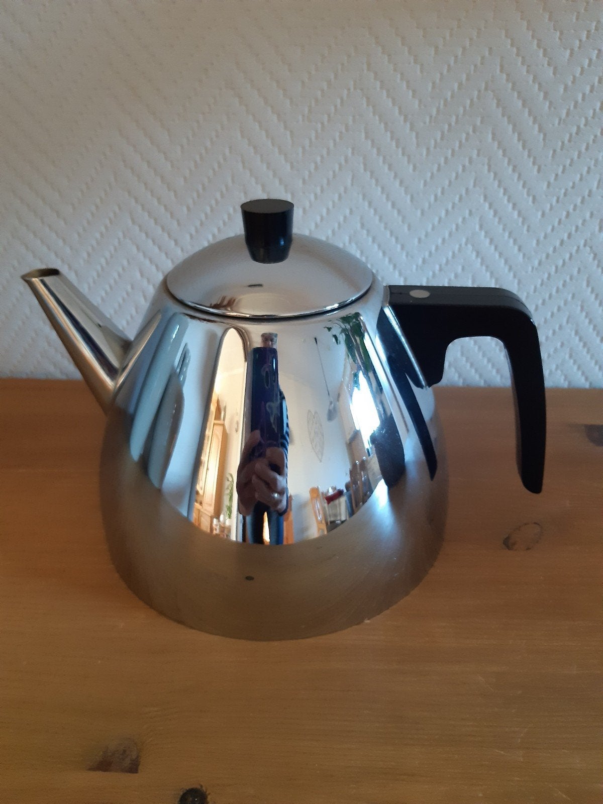dubbelwandige theepot, Ophalen, Zo goed als nieuw