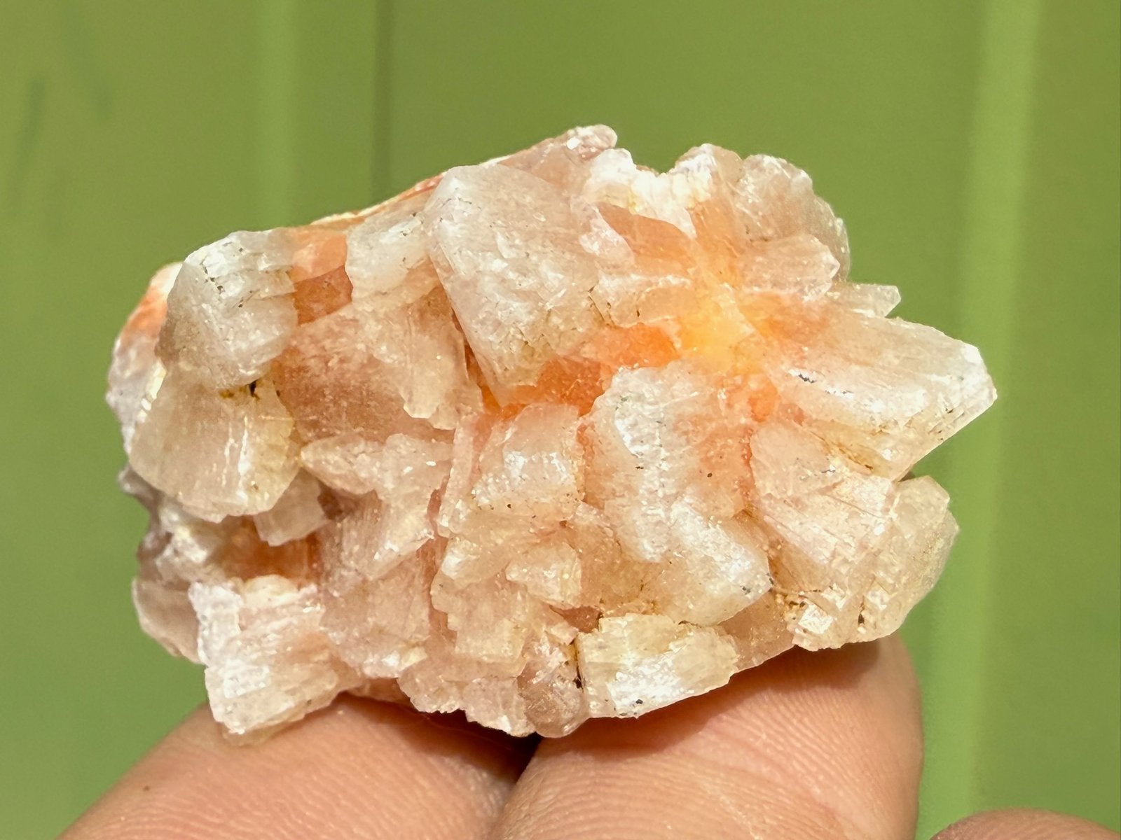 Heulandiet zeoliet mineralen, Ophalen of Verzenden, Mineraal