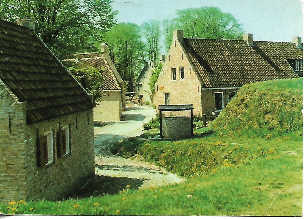 Bourtange- -Bastion en Kruithuis., Verzenden, 1960 tot 1980, Gelopen, Groningen