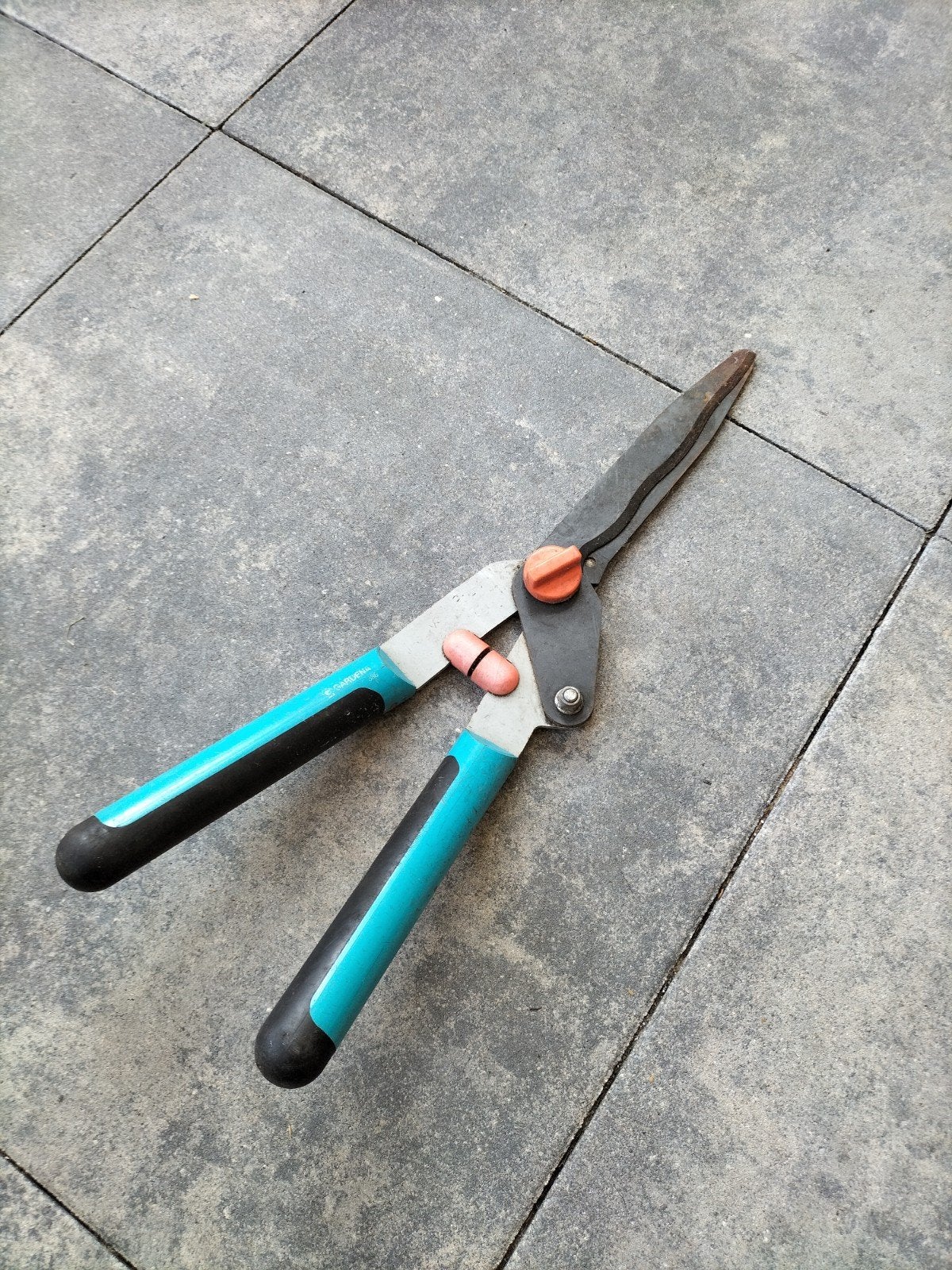 Gardena heggenschaar / buxusschaar, Ophalen of Verzenden, Gebruikt, Handmatig, Gardena