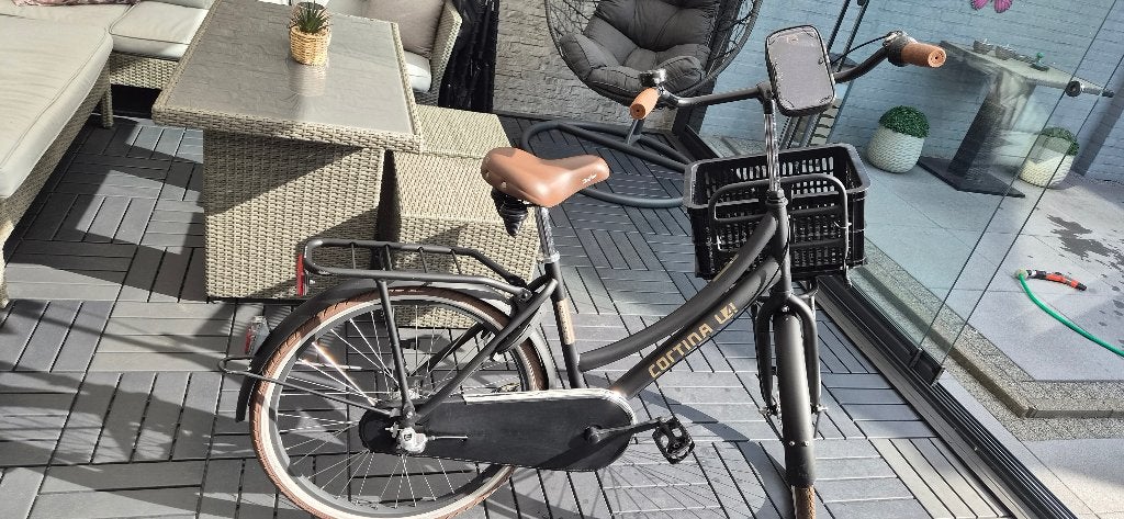 Damesfiets Cortina, Terugtraprem, 47 tot 50 cm, Versnellingen, Zo goed als nieuw