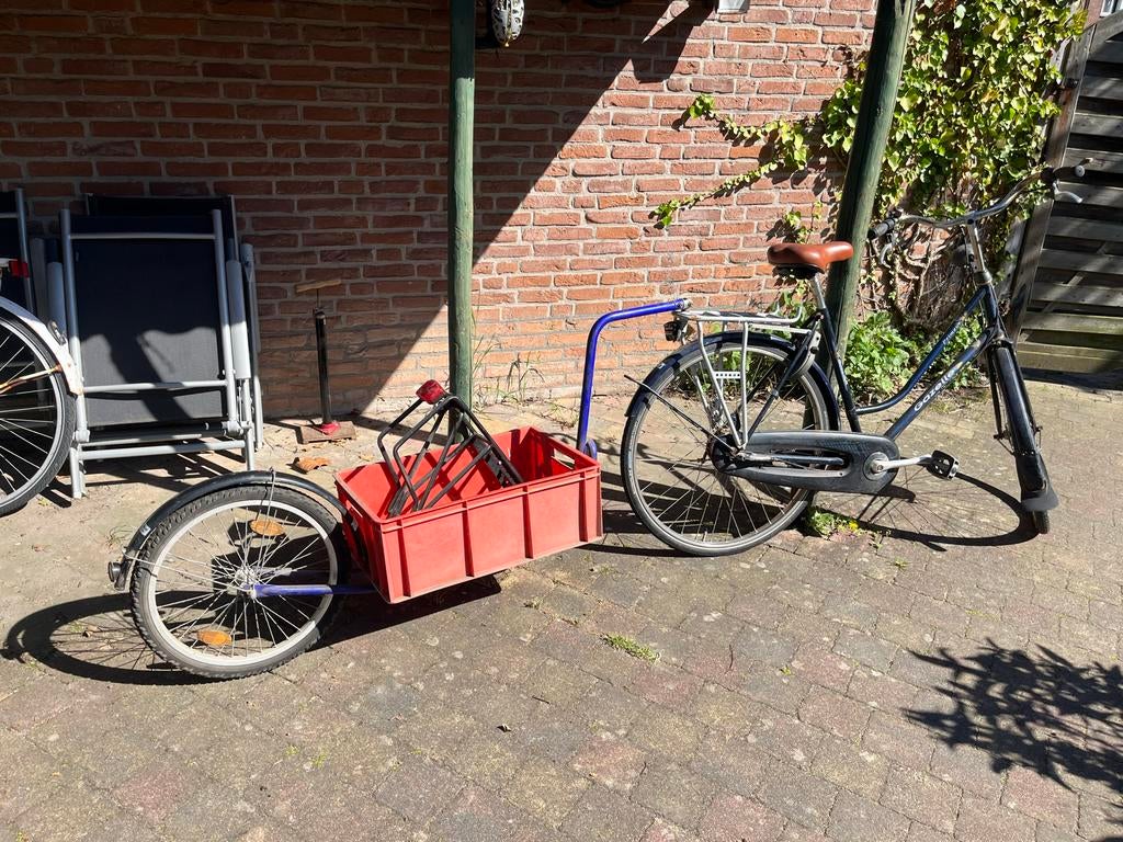 Burley Fietskar - Handige Bagagekar voor de Fiets, Ophalen, Gebruikt, Bagagekar, 20 tot 40 kg